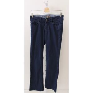 PAIGE Women's Boot Cut Jeans - Navy